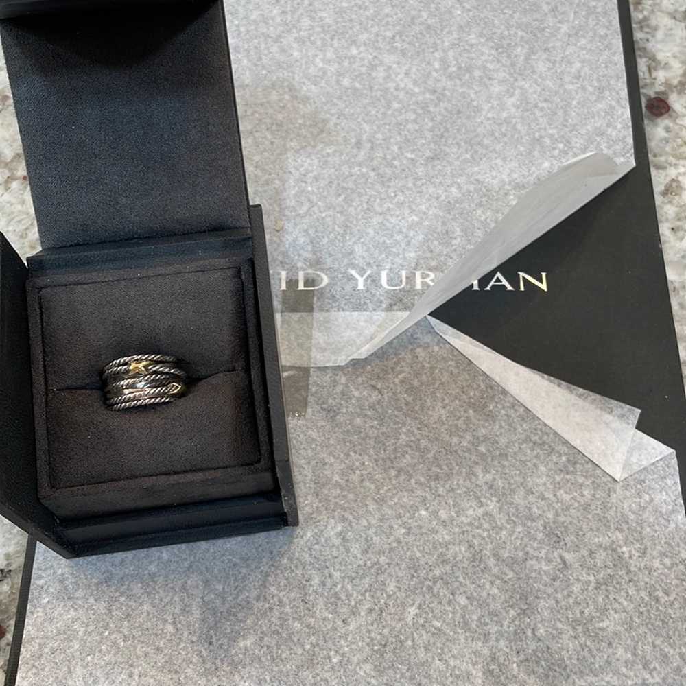 Authentic David Yurman Ring, Size 5.5